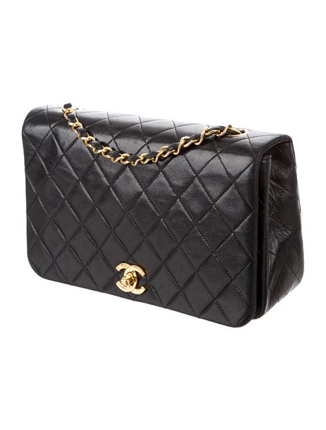 vintage chanel quilted flap bag|chanel quilted single flap bag.